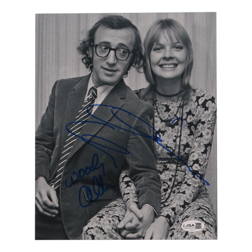 Woody Allen & Diane Keaton Signed 8x10 Photo (JSA) at PristineAuction.com Woody Allen & Diane Keaton Signed 8x10 Photo (JSA) at PristineAuction.com