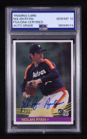 Nolan Ryan Signed 1984 Donruss Inscribed "Ryan Express" #60 (PSA | Autograph Graded PSA 10) at PristineAuction.com