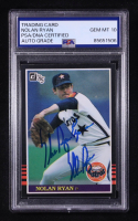 Nolan Ryan Signed 1985 Donruss Inscribed "The Ryan Express" #60 (PSA | Autograph Graded PSA 10) at PristineAuction.com