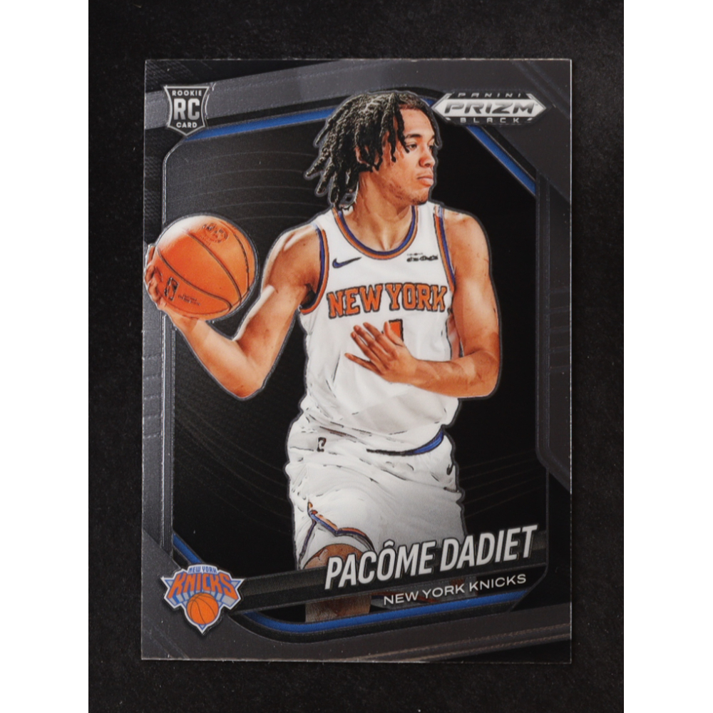 Pacome Dadiet 2024-25 Panini Prizm Black #208 RC at PristineAuction.com