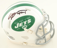Sauce Gardner Signed Jets Speed Mini Helmet (Fanatics) at PristineAuction.com