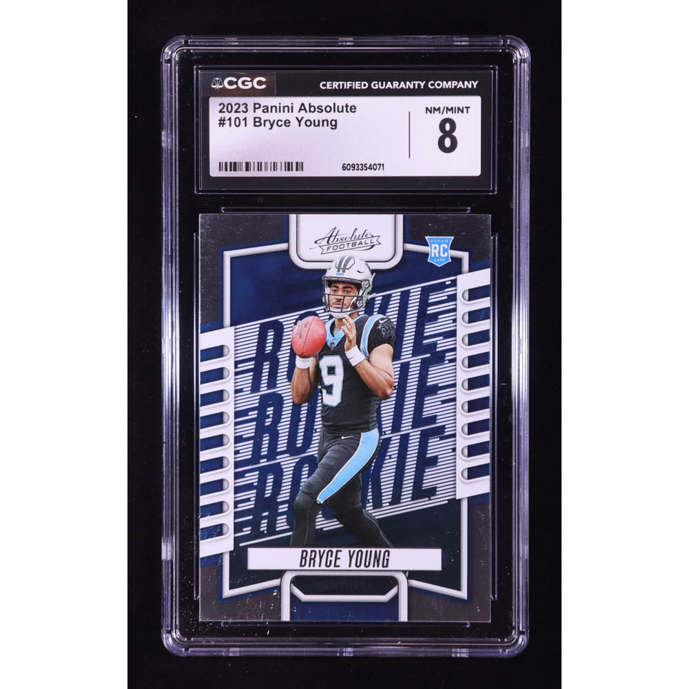 Bryce Young 2023 Absolute #101 RC (CGC 8) at PristineAuction.com