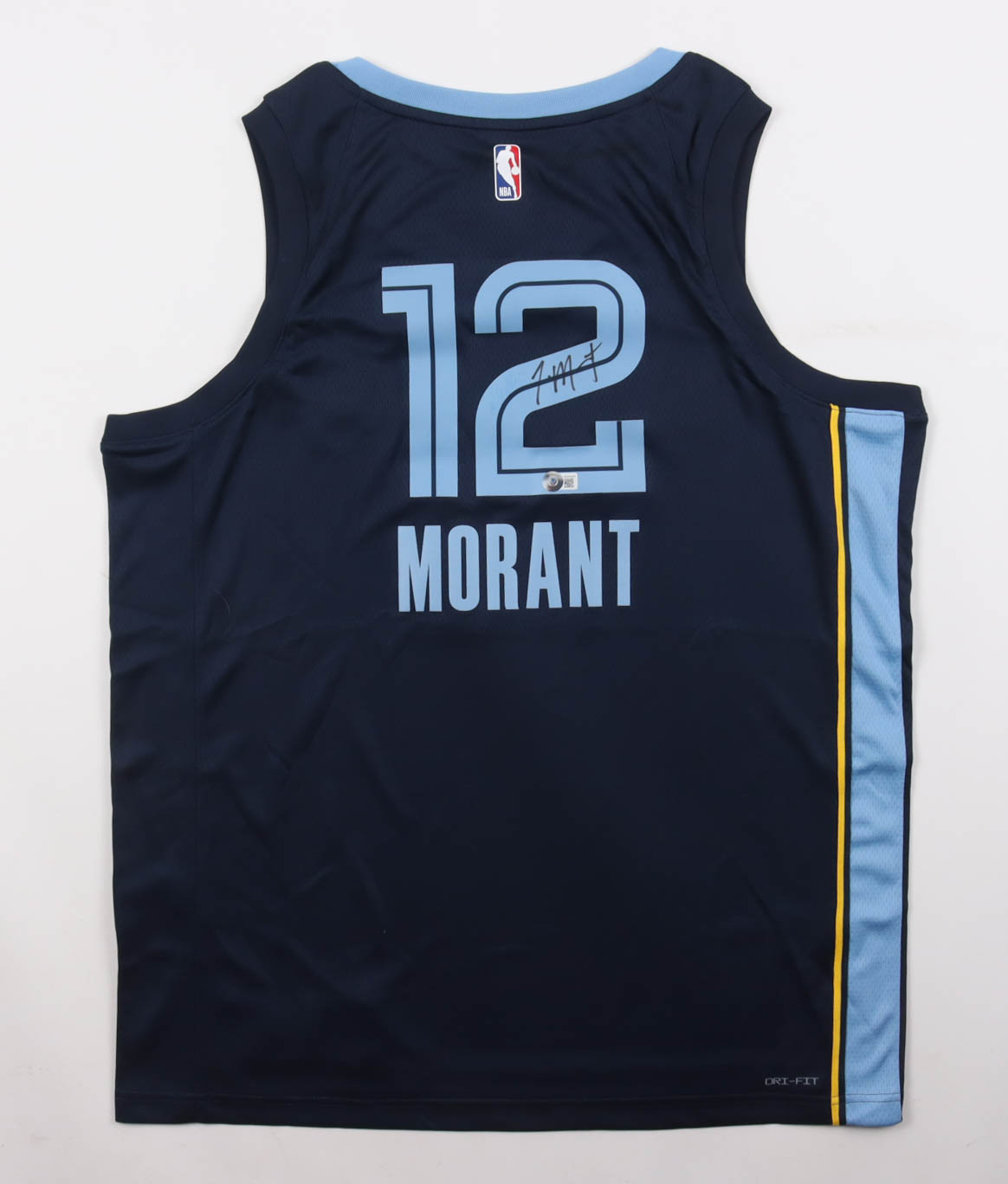 Ja Morant Signed Grizzlies Nike Authentic Jersey (Beckett) at PristineAuction.com Ja Morant Signed Grizzlies Nike Authentic Jersey (Beckett) at PristineAuction.com