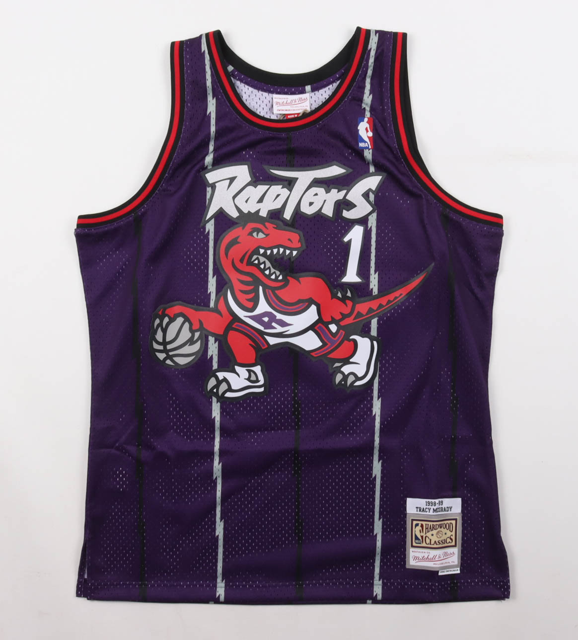Tracy McGrady Signed Raptors Mitchell & Ness Authentic Jersey (Beckett) at PristineAuction.com Tracy McGrady Signed Raptors Mitchell & Ness Authentic Jersey (Beckett) at PristineAuction.com