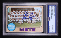 Nolan Ryan Signed 1968 Topps Mets Team Card #401 RC (PSA | Autograph Graded PSA 10) at PristineAuction.com