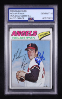 Nolan Ryan Signed 1977 Topps #650 (PSA | Autograph Graded PSA 10) at PristineAuction.com