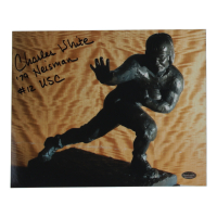 Charles White Signed USC Trojans 8x10 Photo Inscribed "'79 Heisman" & "USC" (Schwartz) at PristineAuction.com