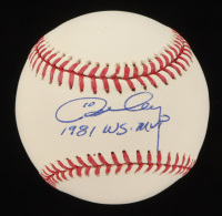 Ron Cey Signed OML Baseball Inscribed "1981 WS MVP" (JSA) at PristineAuction.com