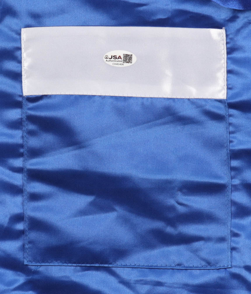 Julio Cesar Chavez, Marco Barrera & Erik Morales Signed Cleto Reyes Boxing Robe (JSA) at PristineAuction.com Julio Cesar Chavez, Marco Barrera & Erik Morales Signed Cleto Reyes Boxing Robe (JSA) at PristineAuction.com