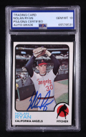 Nolan Ryan Signed 1973 Topps #220 (PSA | Autograph Graded PSA 10) at PristineAuction.com