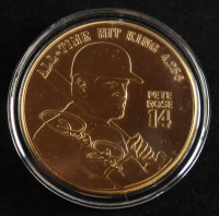 Pete Rose LE Reds 4256 Solid Bronze Coin with Case (Field Of Dreams) at PristineAuction.com