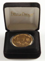 Pete Rose LE Reds 4256 Solid Bronze Coin with Case (Field Of Dreams) at PristineAuction.com