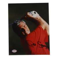 Curtis Strange Signed 8x10 Photo (PSA) at PristineAuction.com