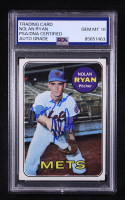 Nolan Ryan Signed 1969 Topps Inscribed "Game Three Save" #533 (PSA | Autograph Graded PSA 10) at PristineAuction.com