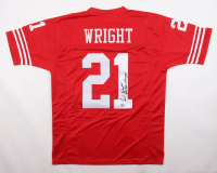 Eric Wright Signed Jersey Inscribed "4x SB Champs" (Beckett) at PristineAuction.com