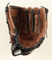 Denny McLain Signed Wilson Baseball Glove Inscribed "68/69 A.L. Cy" (Schwartz) at PristineAuction.com