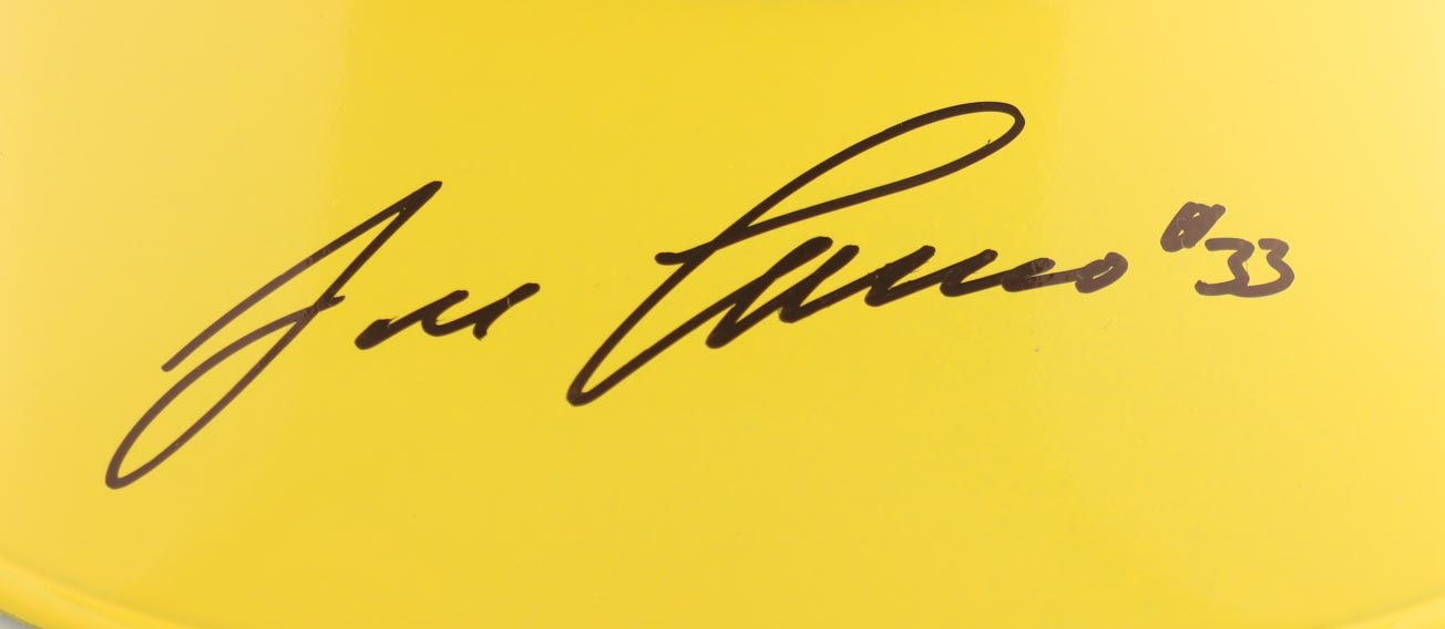 Jose Canseco Signed Athletics Full-Size Batting Helmet (Schwartz) at PristineAuction.com Jose Canseco Signed Athletics Full-Size Batting Helmet (Schwartz) at PristineAuction.com