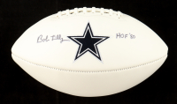 Bob Lilly Signed Cowboys Logo Football Inscribed "HOF '80" (JSA) at PristineAuction.com