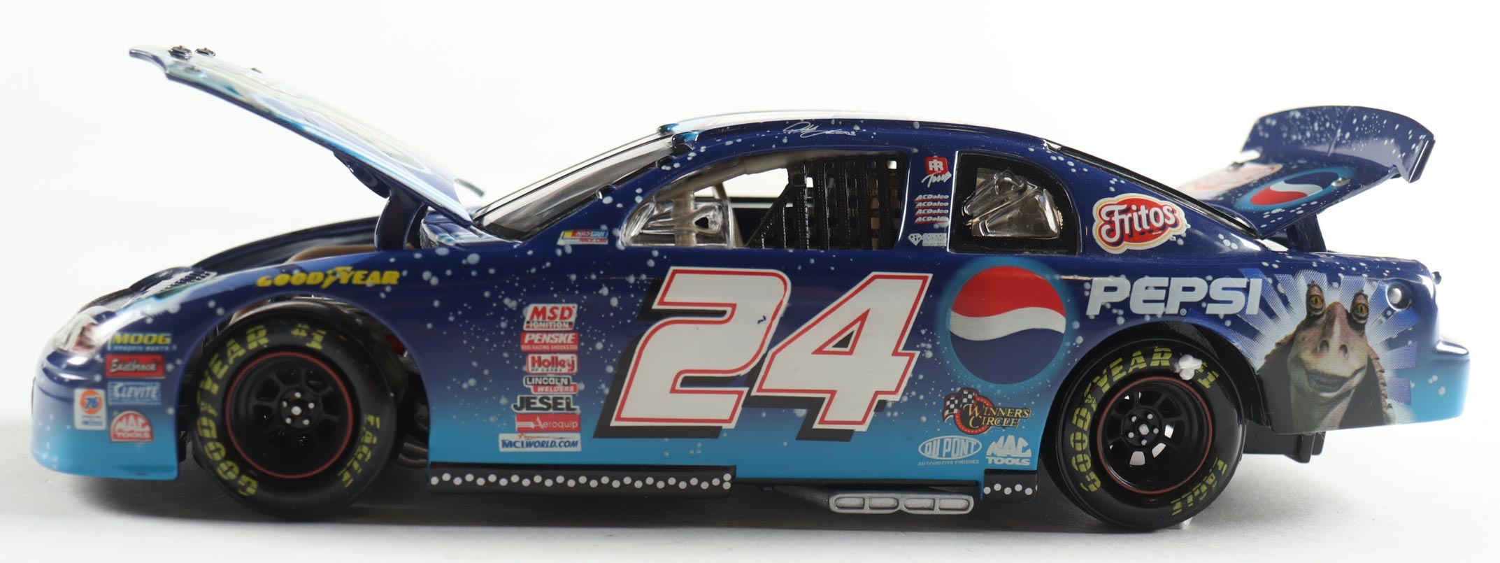 Jeff Gordon LE #24 Star Wars 1999 Monte Carlo 1:24 Die-Cast Car at PristineAuction.com Jeff Gordon LE #24 Star Wars 1999 Monte Carlo 1:24 Die-Cast Car at PristineAuction.com