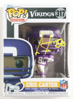 Cris Carter Signed Vikings #317 Funko Pop! Vinyl Figure (Schwartz) at PristineAuction.com