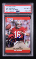 Joe Montana Signed 1990 NFL Pro Set #293 (PSA | Autograph Graded PSA 10) at PristineAuction.com