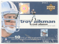1997 Upper Deck 'A Cut Above' Die Cut Football Card Set at PristineAuction.com