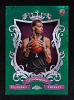 Victor Wembanyama 2023-24 Topps Chrome Roundball Royalty Green Topps Refractors #RR26 RC at PristineAuction.com