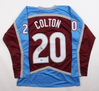 Ross Colton Signed Jersey (Beckett) at PristineAuction.com
