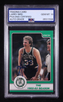Larry Bird Signed 1984 Star Co. 1982-83 Season #10 (PSA | Autograph Graded PSA 10) at PristineAuction.com