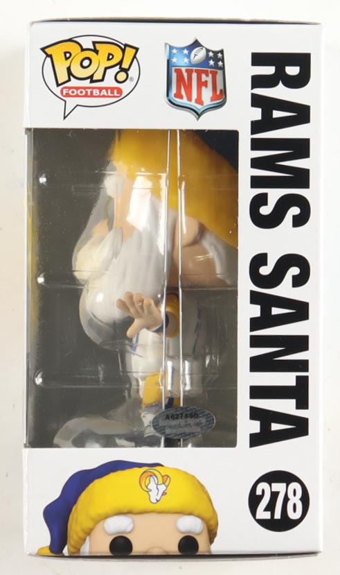 Jim Everett Signed Rams #195 Rams Santa Funko Pop! Vinyl Figure (Schwartz) at PristineAuction.com Jim Everett Signed Rams #195 Rams Santa Funko Pop! Vinyl Figure (Schwartz) at PristineAuction.com