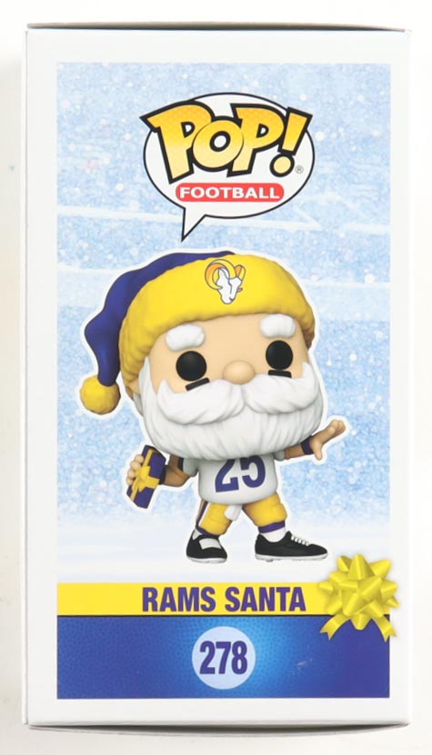 Jim Everett Signed Rams #195 Rams Santa Funko Pop! Vinyl Figure (Schwartz) at PristineAuction.com Jim Everett Signed Rams #195 Rams Santa Funko Pop! Vinyl Figure (Schwartz) at PristineAuction.com
