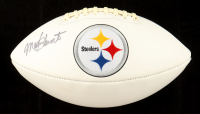 Mel Blount Signed Steelers Logo Football (TSE) at PristineAuction.com