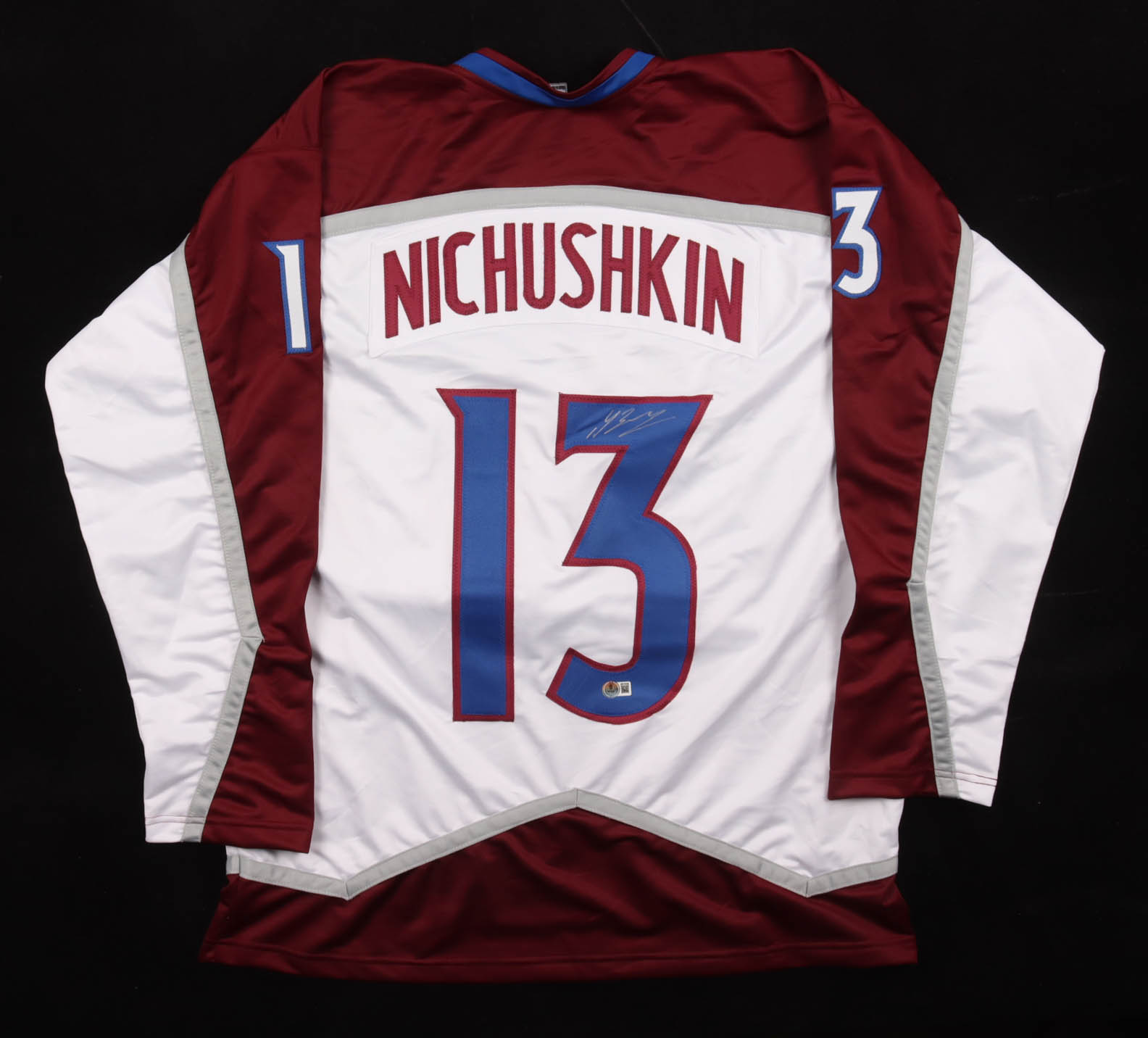 Valeri Nichushkin Signed Jersey (Beckett) at PristineAuction.com Valeri Nichushkin Signed Jersey (Beckett) at PristineAuction.com