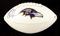 Mark Ingram II Signed Ravens Logo Football (Beckett) at PristineAuction.com