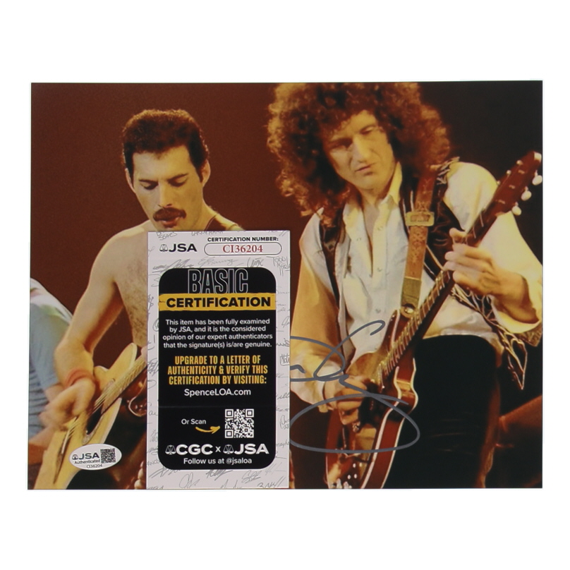 Brian May Signed 8x10 Photo (JSA) at PristineAuction.com Brian May Signed 8x10 Photo (JSA) at PristineAuction.com