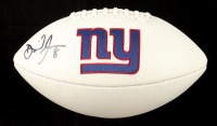 Daniel Jones Signed Giants Logo Football (JSA) at PristineAuction.com
