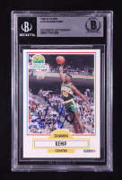 Shawn Kemp Signed 1990-91 Fleer #178 RC (BGS) at PristineAuction.com