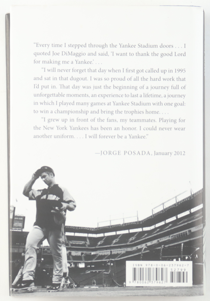 Jorge Posada Signed "The Journey Home" Hardcover Book (Beckett) at PristineAuction.com Jorge Posada Signed "The Journey Home" Hardcover Book (Beckett) at PristineAuction.com