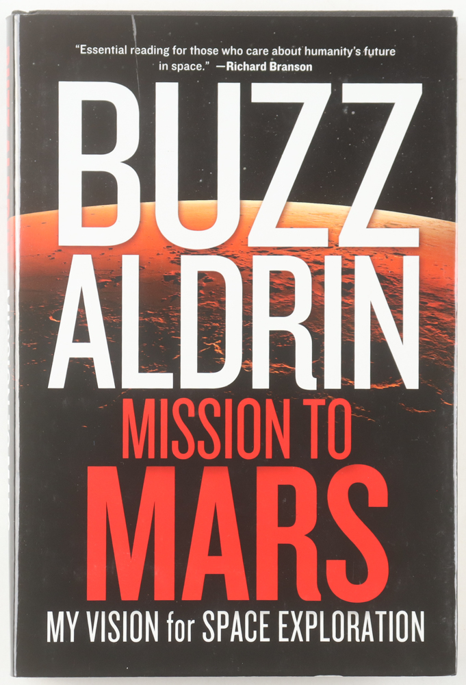 Buzz Aldrin Signed "Mission to Mars" Hardcover Book (Beckett) at PristineAuction.com Buzz Aldrin Signed "Mission to Mars" Hardcover Book (Beckett) at PristineAuction.com