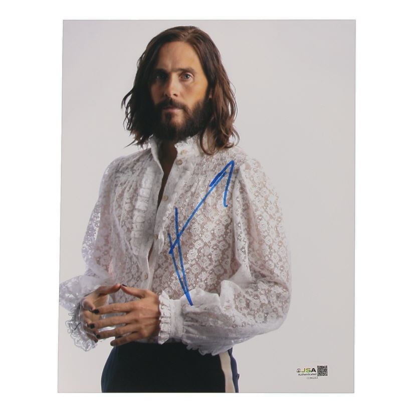 Jared Leto Signed 8x10 Photo (JSA) at PristineAuction.com Jared Leto Signed 8x10 Photo (JSA) at PristineAuction.com