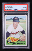 Jim Hannan 1965 Topps #394 (PSA 8) at PristineAuction.com