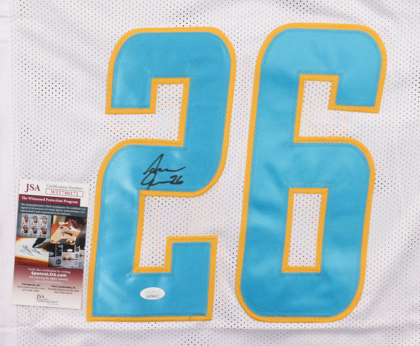 Asante Samuel Jr. Signed Jersey (JSA) at PristineAuction.com Asante Samuel Jr. Signed Jersey (JSA) at PristineAuction.com