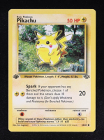 Pikachu Pokemon 1999 Jungle #60 at PristineAuction.com