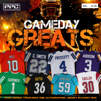 Press Pass Collectibles 2025 Gameday Greats Football Jersey Mystery Box &ndash; Series 1 (Limited to 50) at PristineAuction.com