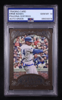 Ernie Banks Signed 2012 Topps Gypsy Queen #264 (PSA | Autograph Graded PSA 10) at PristineAuction.com
