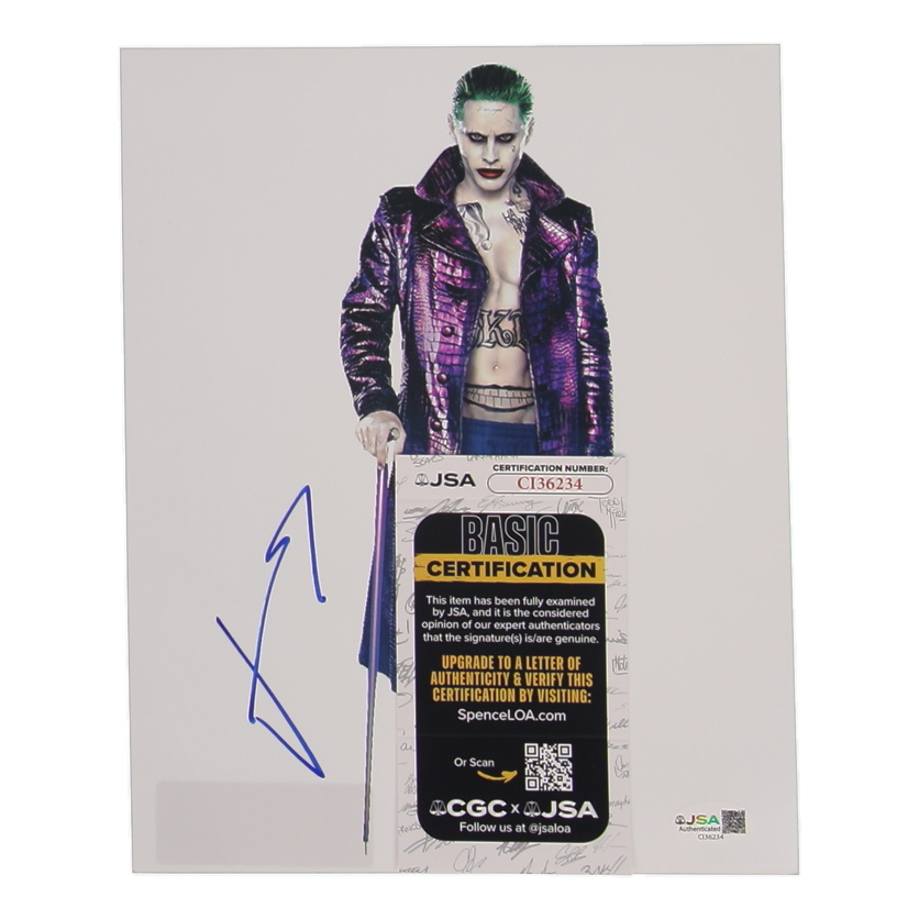 Jared Leto Signed "Suicide Squad" 8x10 Photo (JSA) at PristineAuction.com Jared Leto Signed "Suicide Squad" 8x10 Photo (JSA) at PristineAuction.com