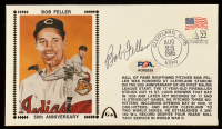 Bob Feller Signed Indians 1986 FDC Envelope (PSA) at PristineAuction.com