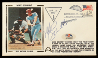 Mike Schmidt Signed Phillies 1987 FDC Envelope (PSA) at PristineAuction.com