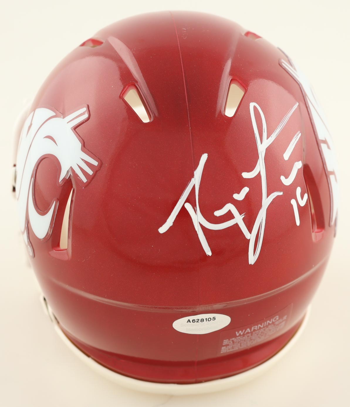 Ryan Leaf Signed Washington State Cougars Speed Mini Helmet (Schwartz) at PristineAuction.com Ryan Leaf Signed Washington State Cougars Speed Mini Helmet (Schwartz) at PristineAuction.com