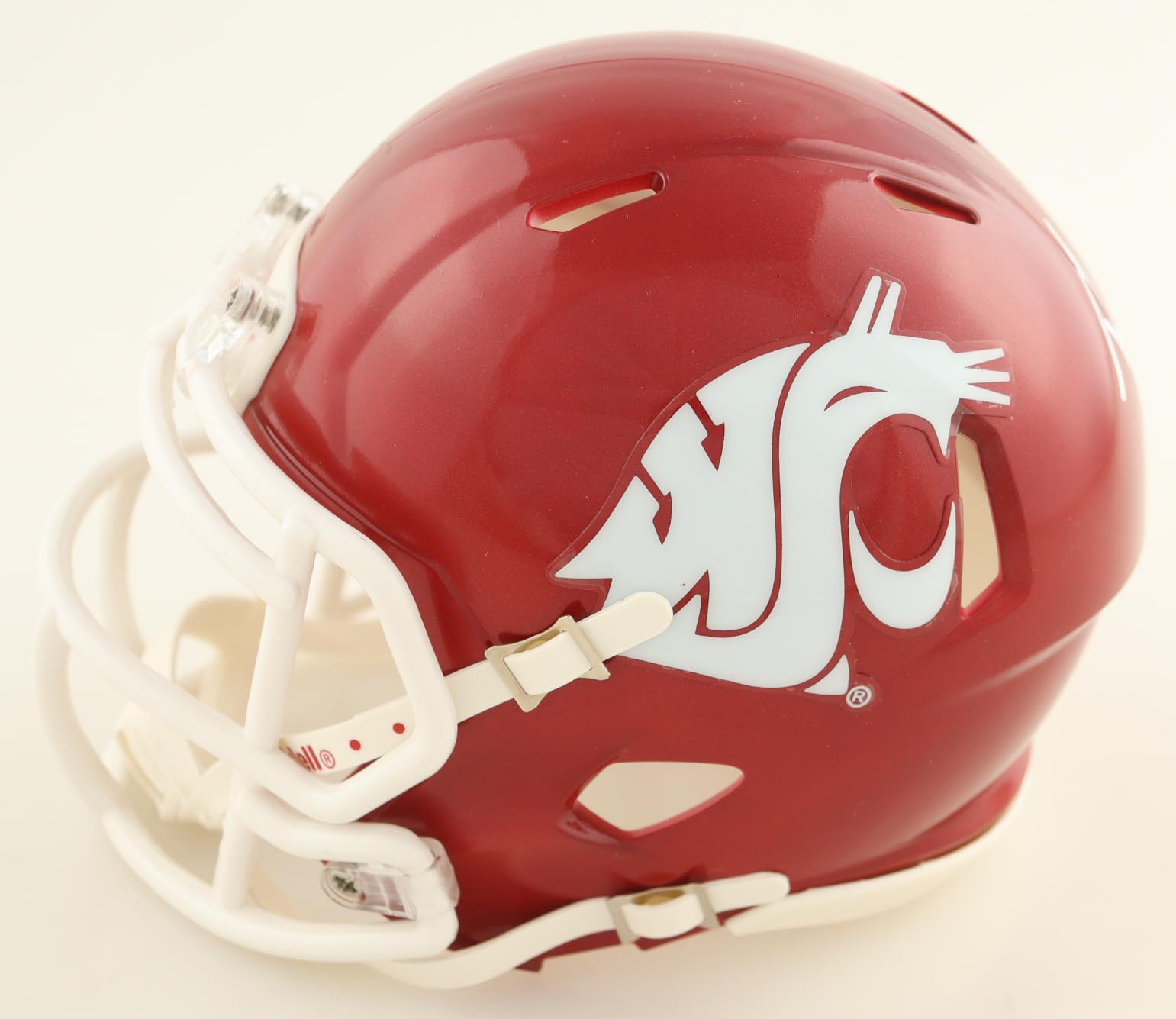 Ryan Leaf Signed Washington State Cougars Speed Mini Helmet (Schwartz) at PristineAuction.com Ryan Leaf Signed Washington State Cougars Speed Mini Helmet (Schwartz) at PristineAuction.com